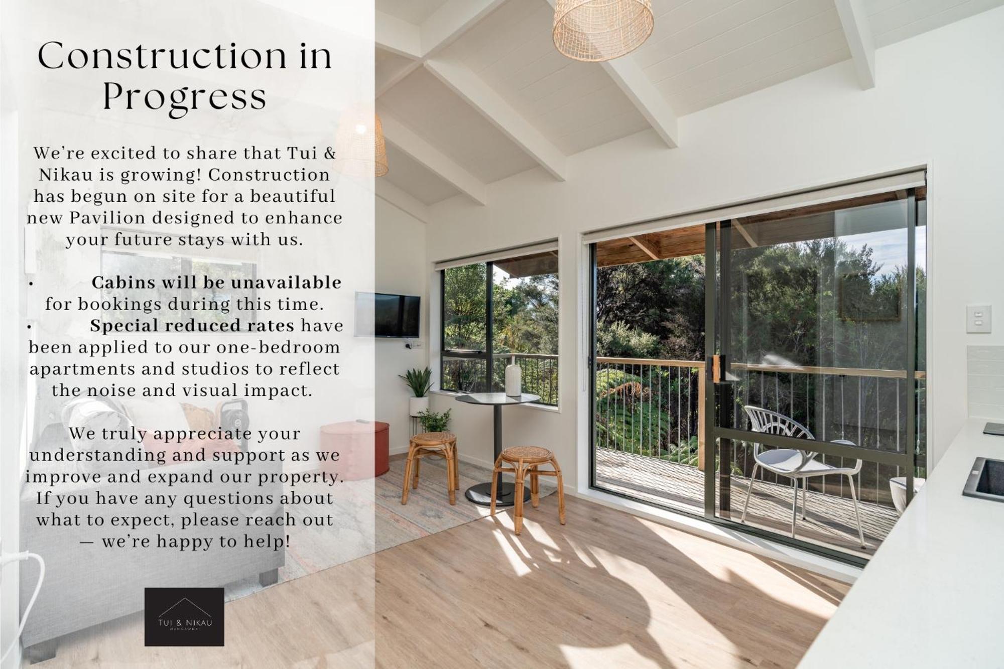 Tui & Nikau Cabins Mangawhai Bilik gambar
